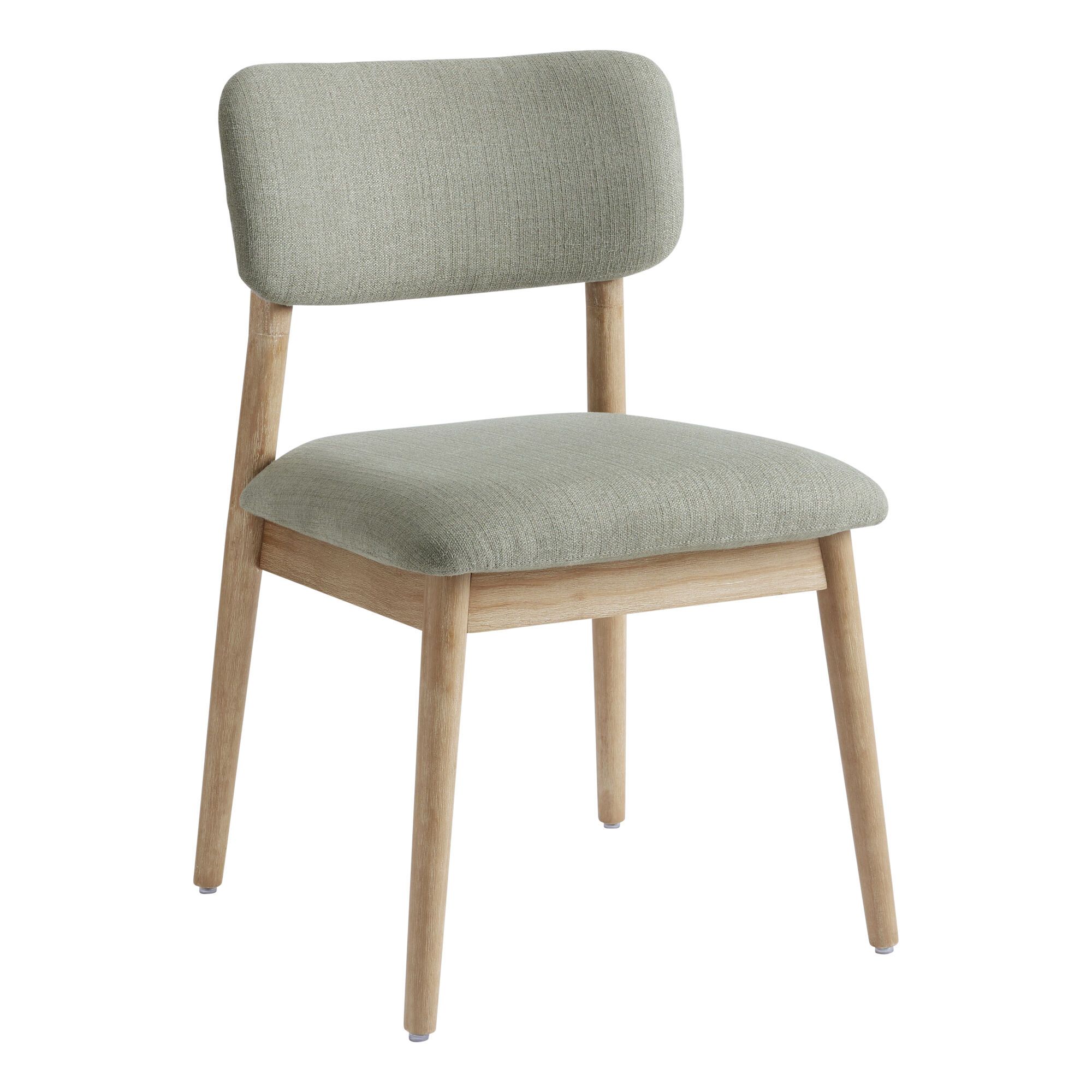 Ramona Sage Split Back Upholstered Dining Chair Set of 2 | World Market