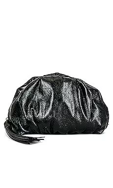 Rebecca Minkoff Ruched Clutch in Black from Revolve.com | Revolve Clothing (Global)