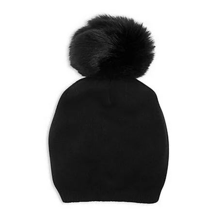 Kyi Kyi Cashmere Faux Fur Pom Pom Hat Choose Sz/Color: OS/Black | Walmart (US)