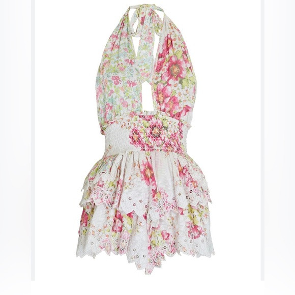 Love shack fancy Deanna halter dress | Poshmark