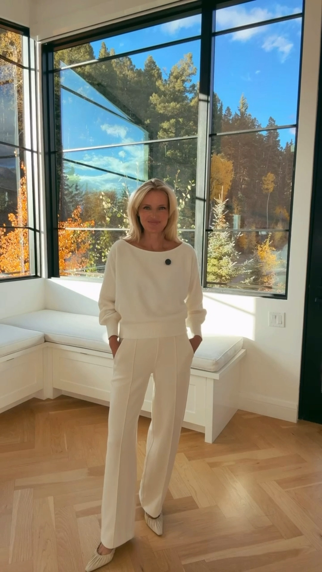 Pants are on sale for $69!!! All sizes available in the 31” inseam. I own both inseam lengths. I’m 5’4” and the 31” inseam is perfect with platform sneakers or kitten heels if I’m dressing them up. 

#LTKSaleAlert #LTKSeasonal #LTKFindsUnder100