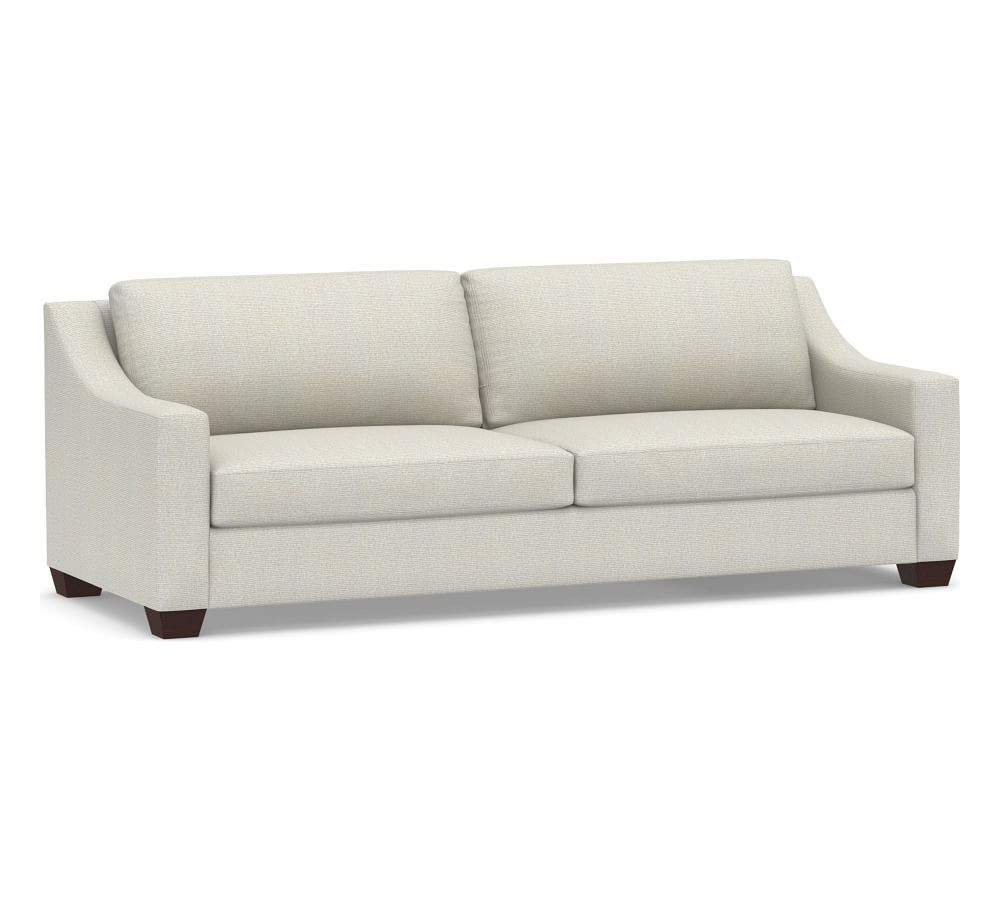York Slope Arm Upholstered Sofa | Pottery Barn (US)
