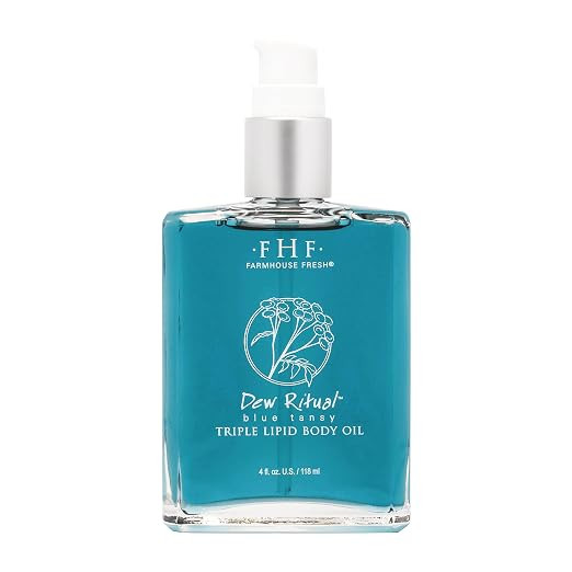 FarmHouse Fresh Dew Ritual™ Blue Tansy Triple Lipid Body Oil 4 oz | Amazon (US)