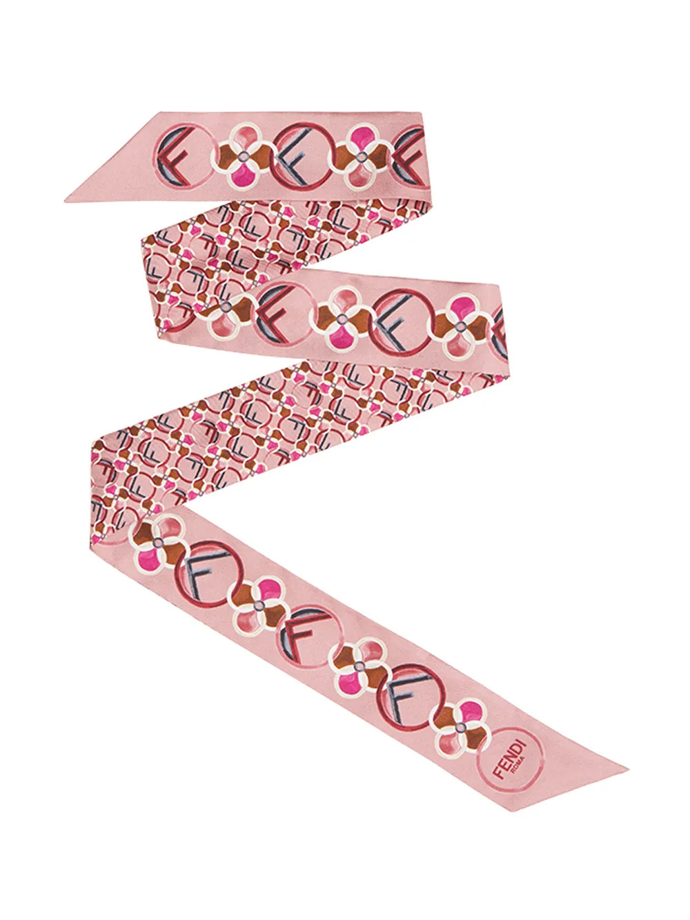 Fendi F is Fendi wrappy scarf - Pink | FarFetch Global
