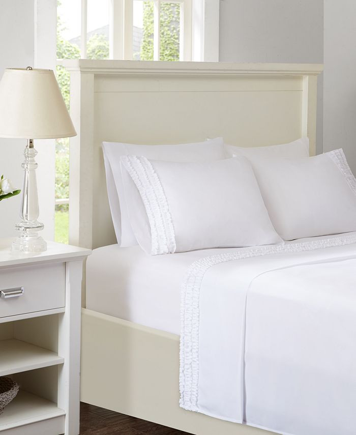 Intelligent Design Ruffled 6-PC Full Sheet Set & Reviews - Sheets & Pillowcases - Bed & Bath - Ma... | Macys (US)