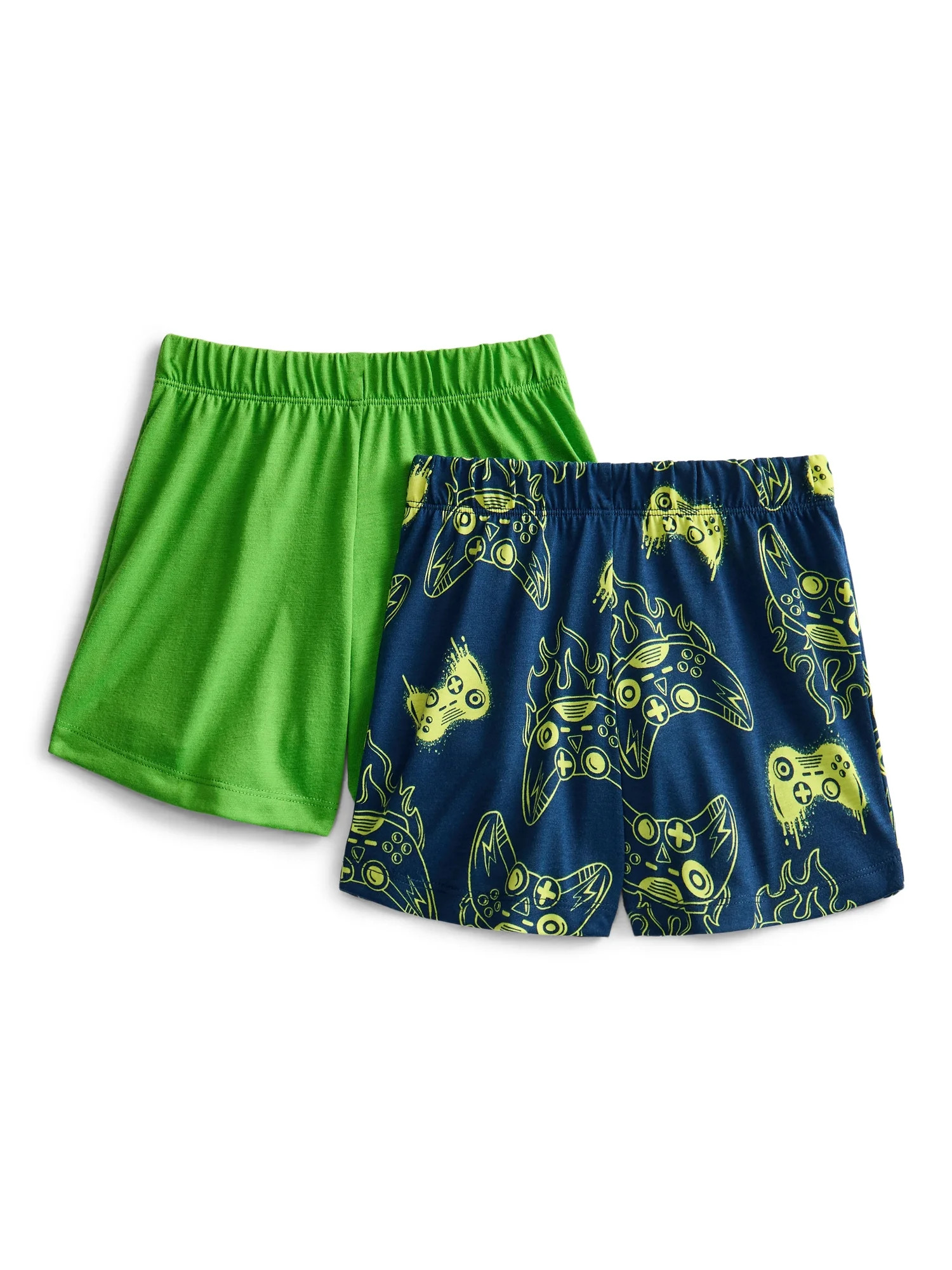 Wonder Nation Boys Printed Sleep Shorts, 2-Pack, Sizes 4-18 | Walmart (US)