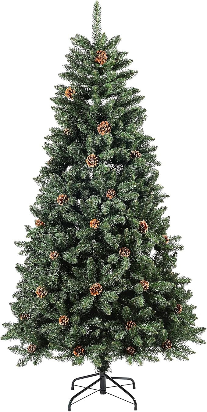 BHG Artificial Spruce Christmas Tree 5 ft, Classic Color Trees for Home, Office, Party Decoration... | Amazon (US)