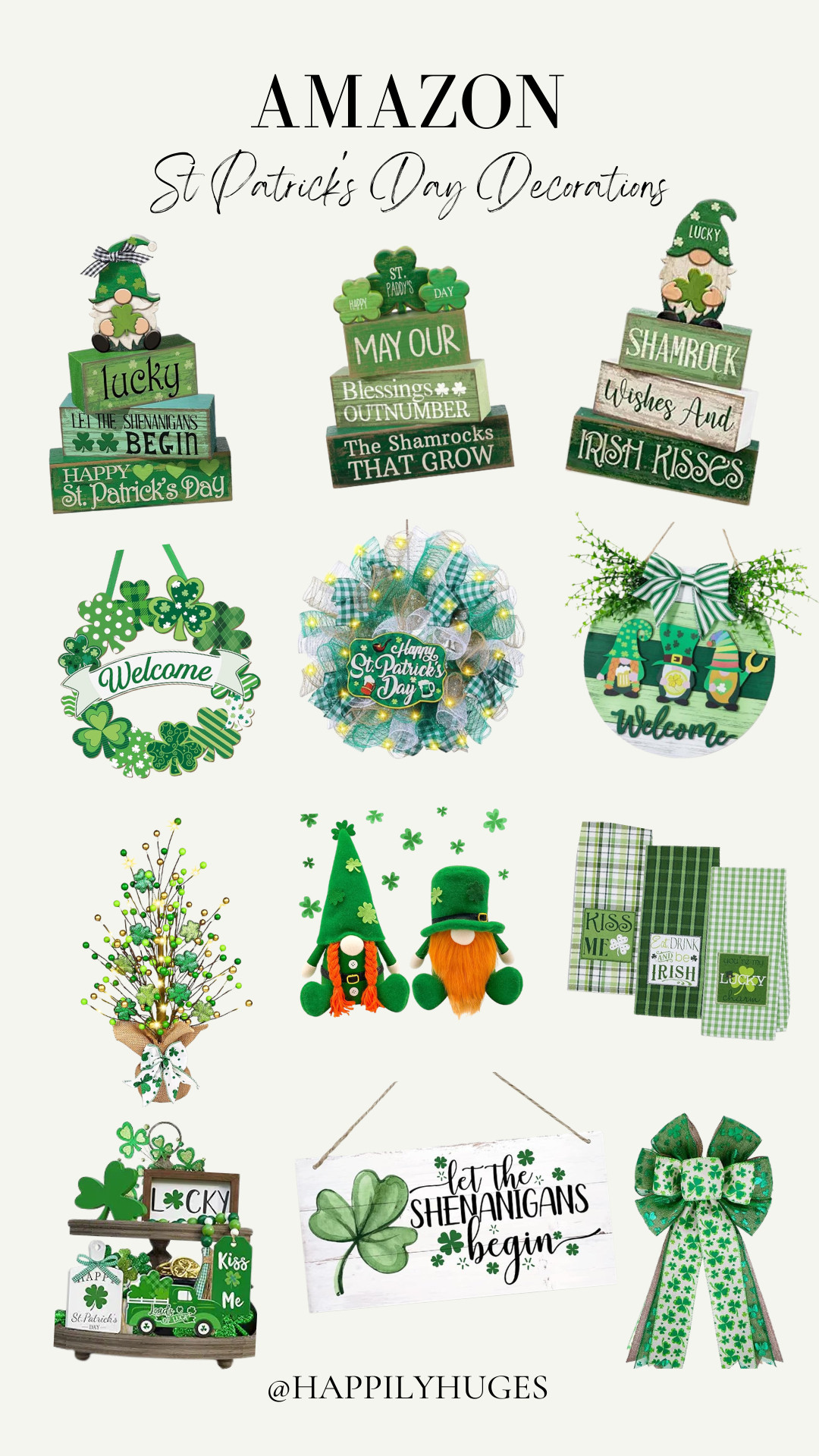 Feeling lucky? Check out these St Patricks day decorations.  

 #LTKSeasonal #LTKHome
