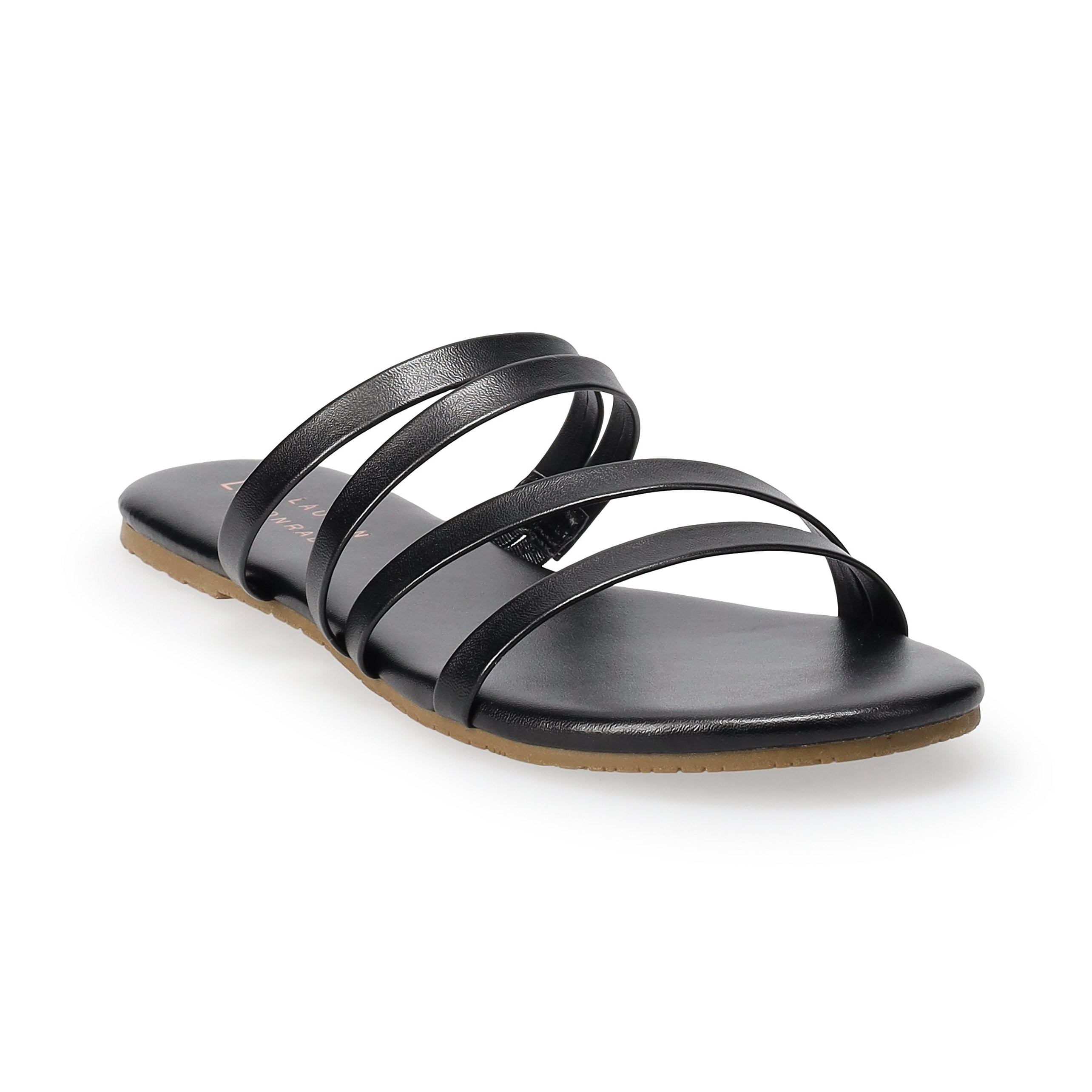 LC Lauren Conrad Jade Women's Strappy Slide Sandals | Kohl's