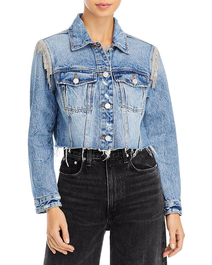 Cotton Flatter Me Denim Jacket | Bloomingdale's (US)