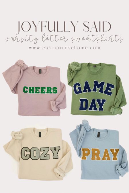 The coziest oversized sweatshirts for fall! Use code eleanorrosehome for 15% off your apparel purchase.

#LTKfamily #LTKitbag #LTKFind