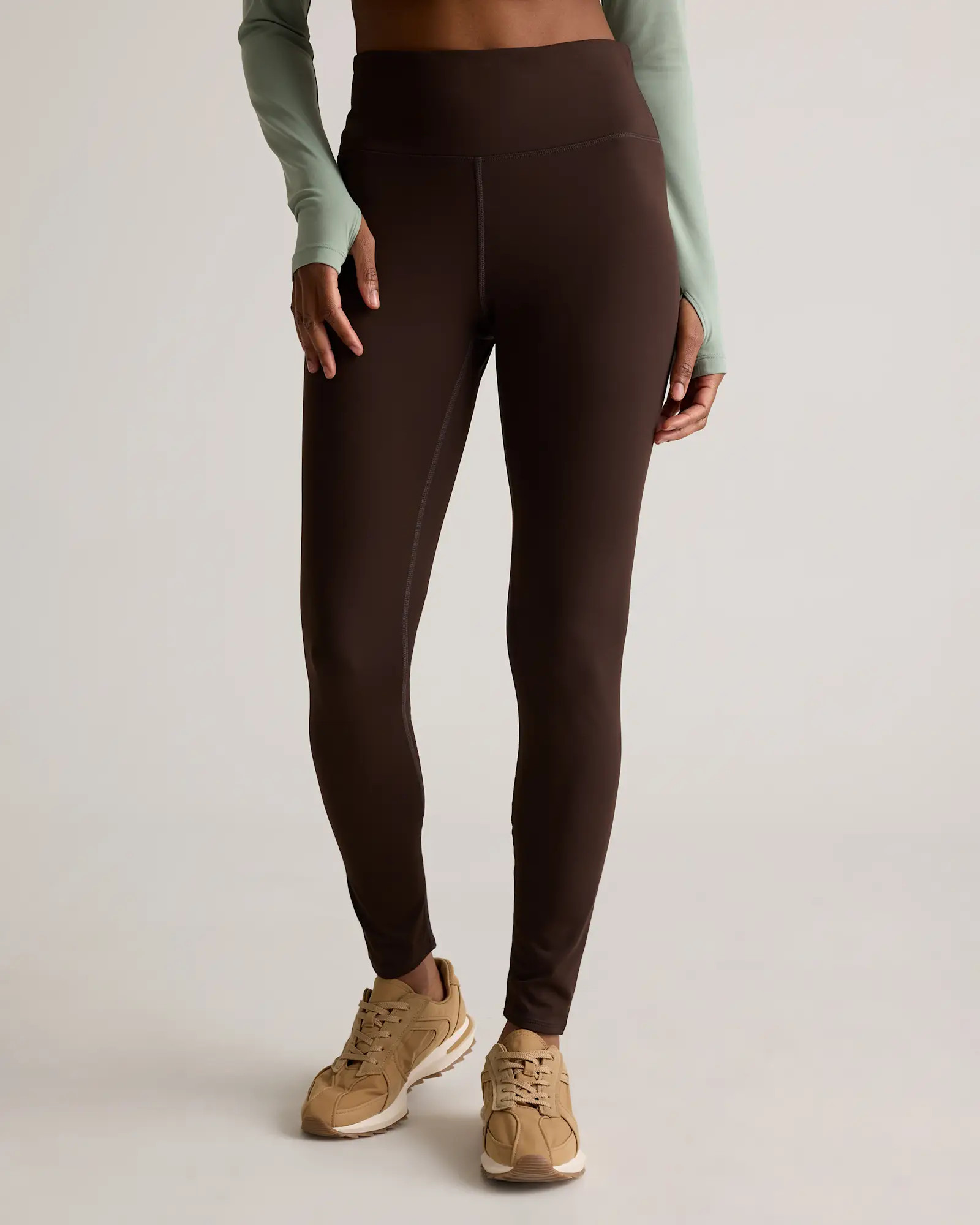 Whistler High-Rise Thermal Legging | Quince