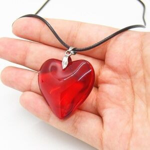 Red Heart Necklace | Poshmark