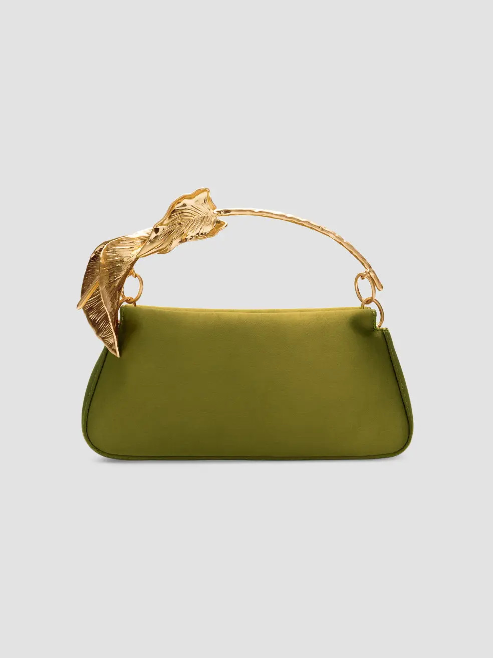 Cult Gaia Women's Calla Satin Handle Bag - Dark Chive | Saks Fifth Avenue