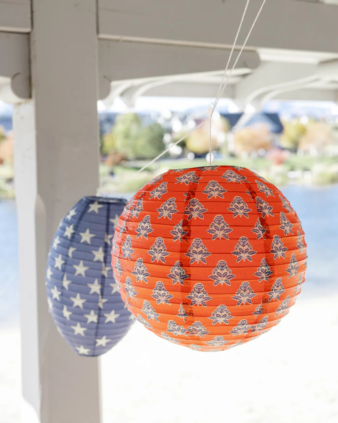 Hanging Lantern Balls | My Mind's Eye