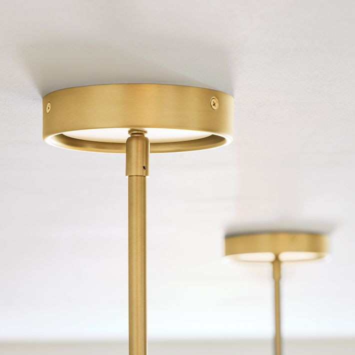 Sculptural Flat Bar Geo Pendant | West Elm (US)