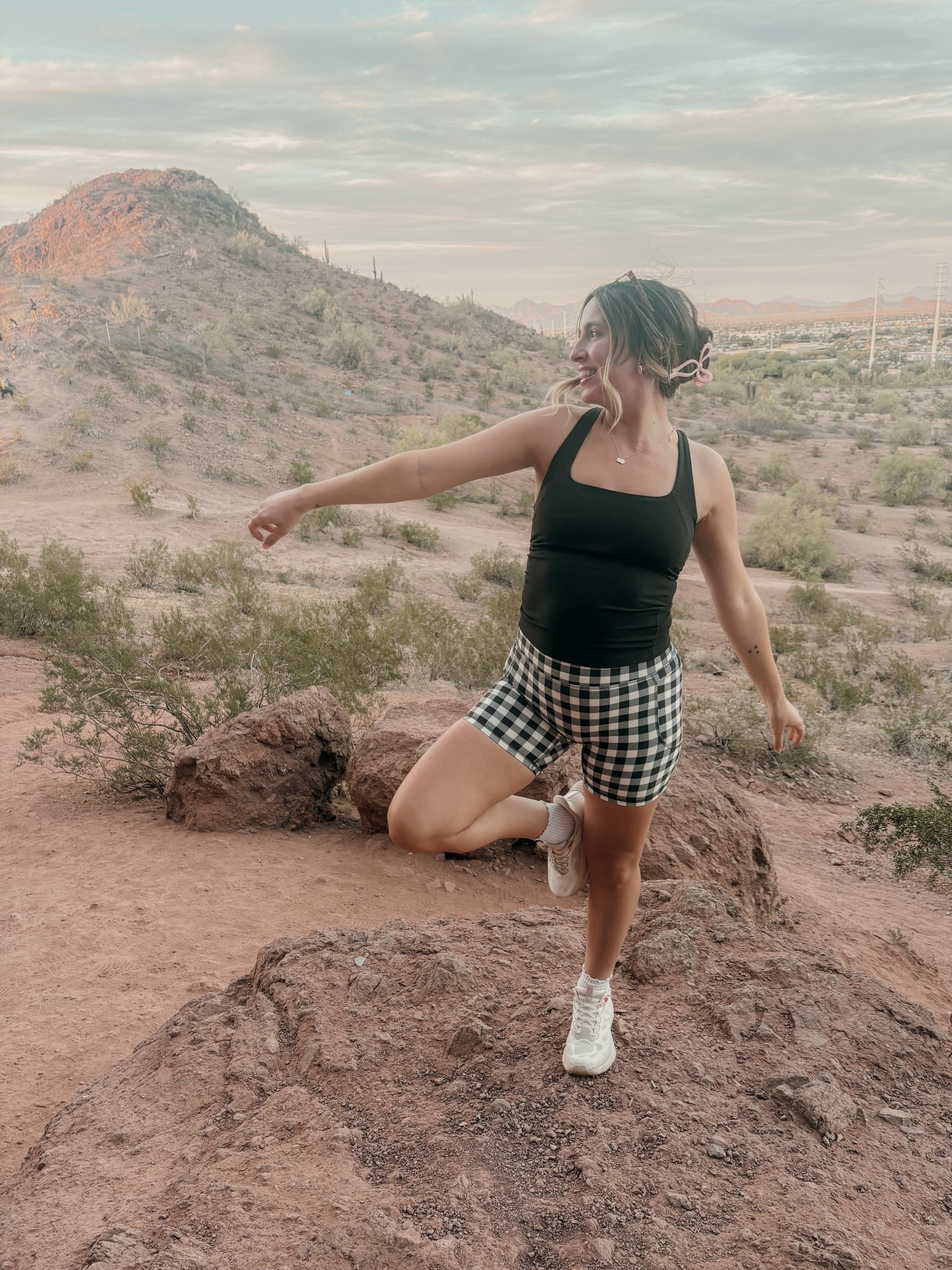 spring outfits 2026 | biker shorts | workout tank | 

#LTKSeasonal #LTKActive #LTKootd