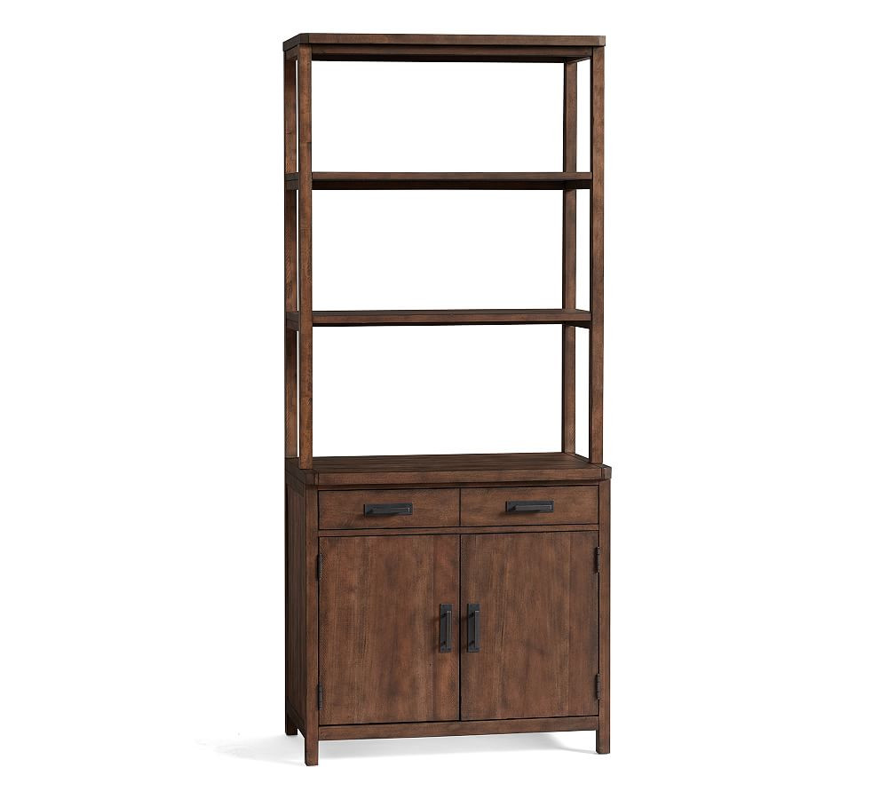 Mateo Modular Bar with Cabinet & Hutch (32") | Pottery Barn (US)