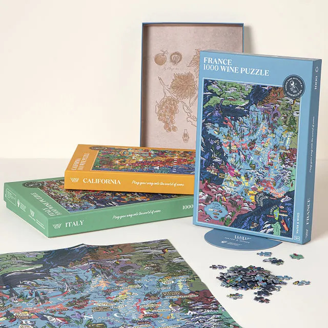 Educational Wine Region Puzzle | UncommonGoods