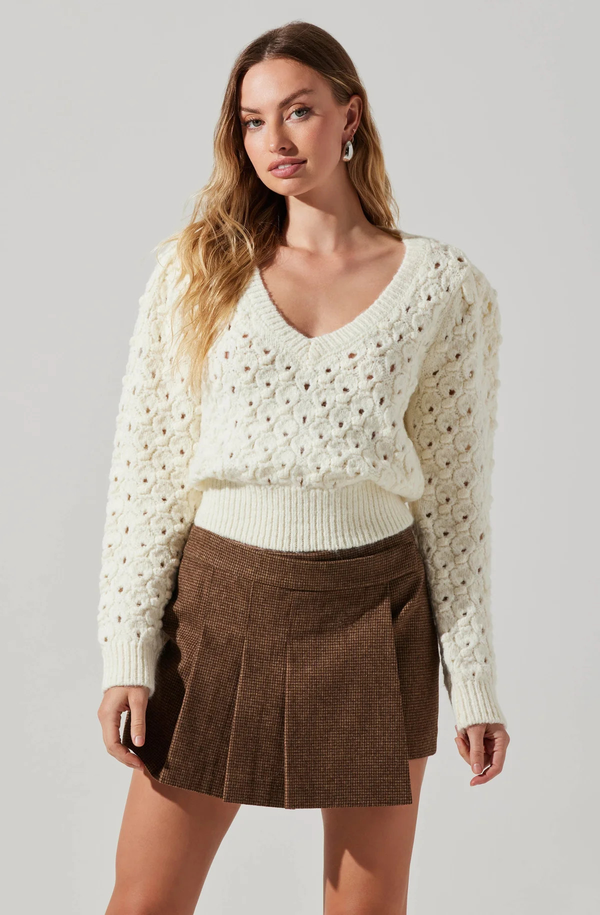 Theodora Pleated Mini Skirt | ASTR The Label (US)