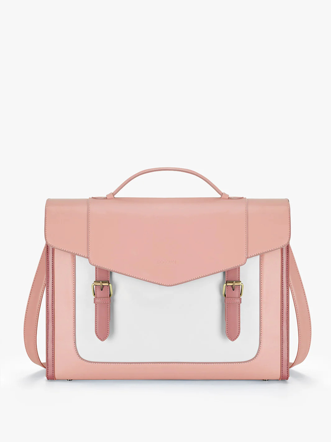 Julie Vintage Vegan Briefcase | ECOSUSI