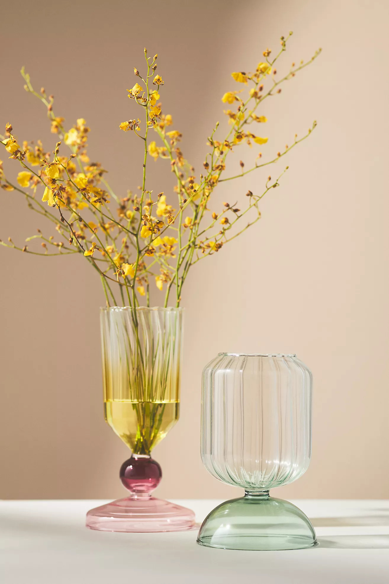 Calle Vase & Pillar Candle Holder | Anthropologie (US)