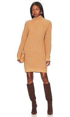 Callahan Gemma Mini Dress in Camel from Revolve.com | Revolve Clothing (Global)