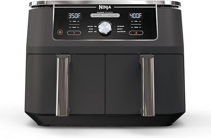 Amazon.com: Ninja DZ401 Foodi 10 Quart 6-in-1 DualZone XL 2-Basket Air Fryer with 2 Independent F... | Amazon (US)