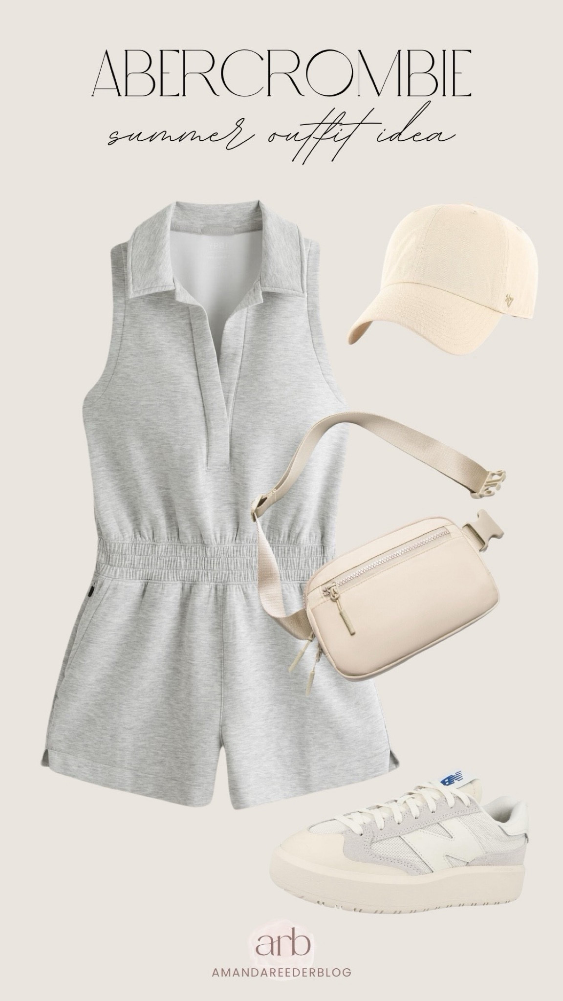 Abercrombie summer outfit idea - Abercrombie romper - athleisure outfit - activewear romper - summer romper - midsize athleisure 

#LTKSeasonal #LTKMidsize #LTKStyleTip