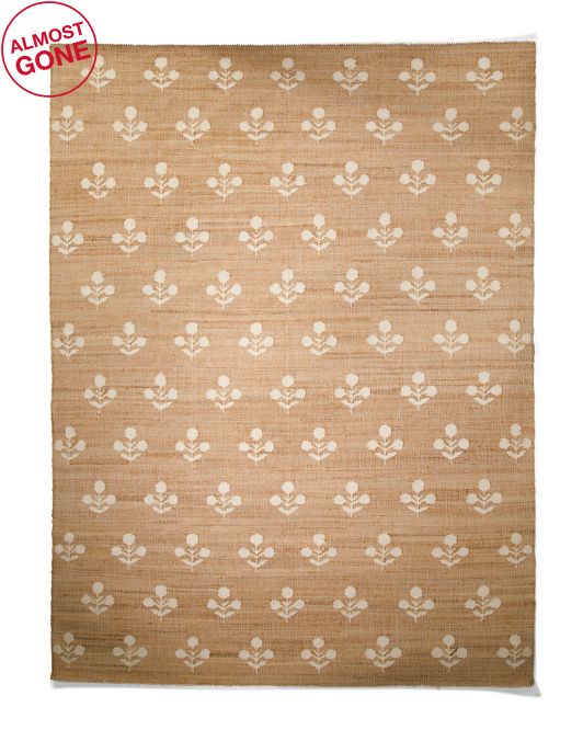 9x12 Scalloped Wool And Jute Blend Rug | TJ Maxx