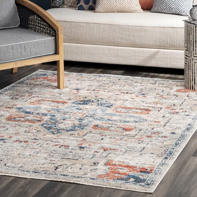 nuLOOM Janessa Croix Medallion Area Rug | Target