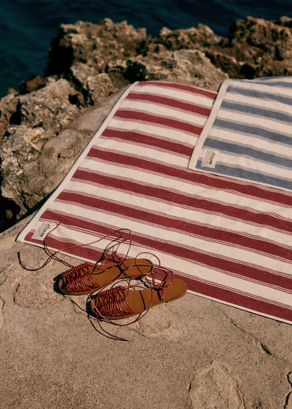 Striped Beach Towel | Sezane - UK