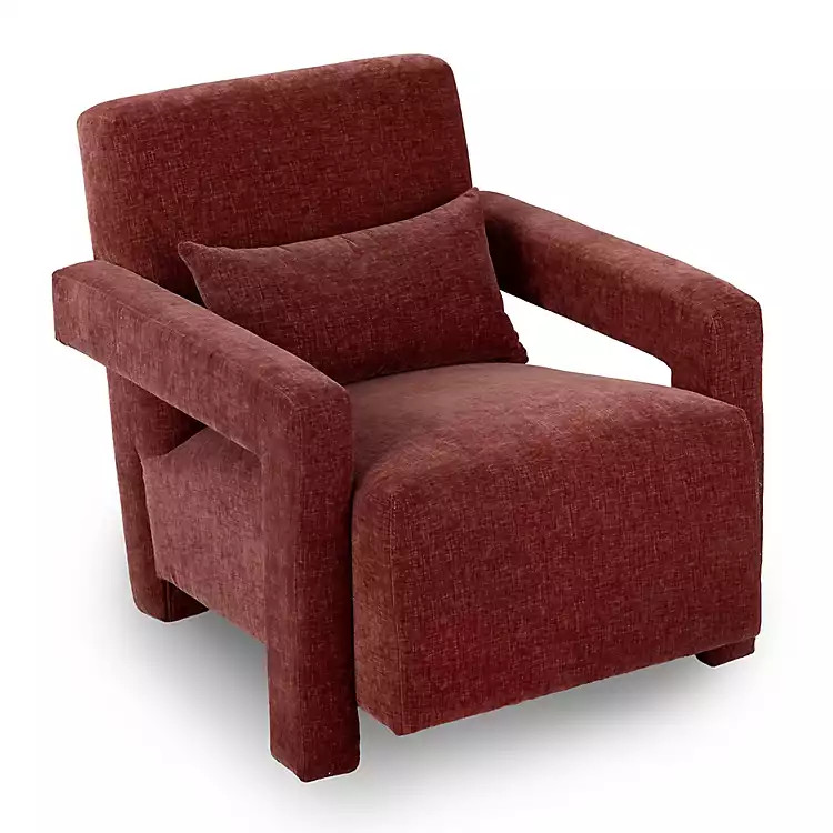 Bordeaux Kinsley Chenille Upholstered Accent Chair | Kirklands