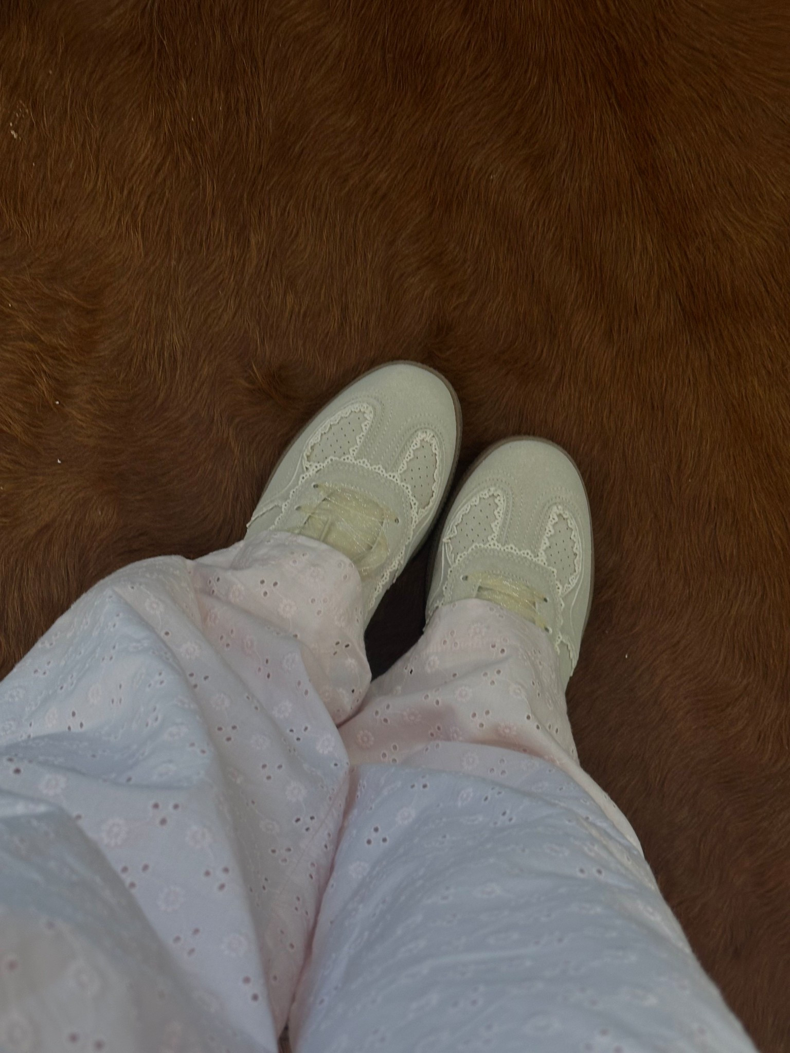 lace coquette sneakers 

#LTKstyletip #LTKcanada #LTKspring