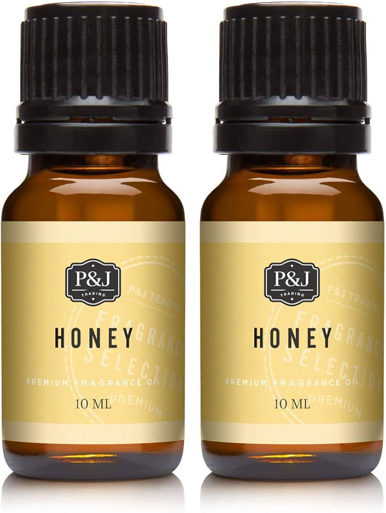 P&J Trading Honey Fragrance Oil 2x10ml - Premium Grade for Candle Making, Diffuser, Soap, Body Ca... | Amazon (US)