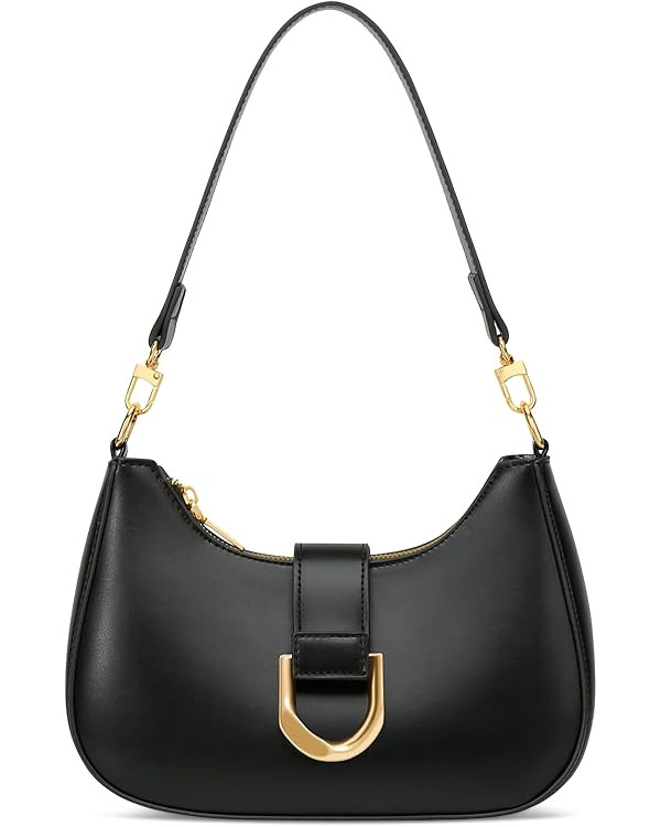KKXIU Small Shoulder Bag for Women - Women's Handbags Small Purses for Women Trendy Vegan Leather... | Amazon (US)