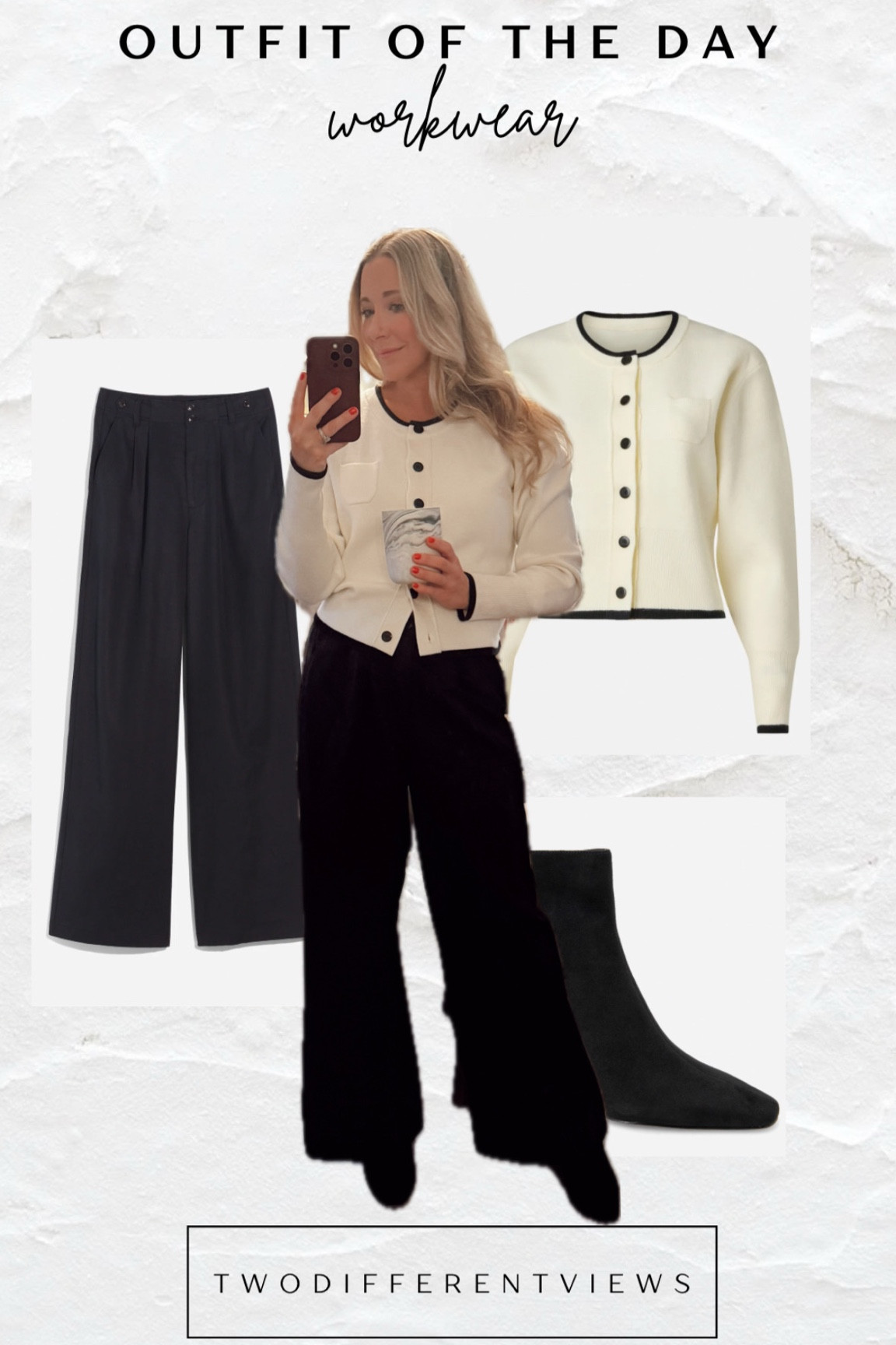 Outfit of the day
Workwear 
Winter outfit 

#LTKSeasonal #LTKWorkwear