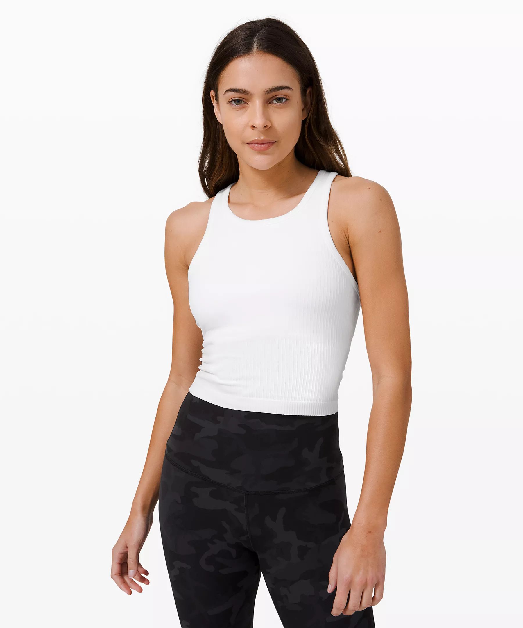 Ebb to Street Cropped Racerback Tank Top | Women's Sleeveless & Tank Tops | lululemon | Lululemon (US)