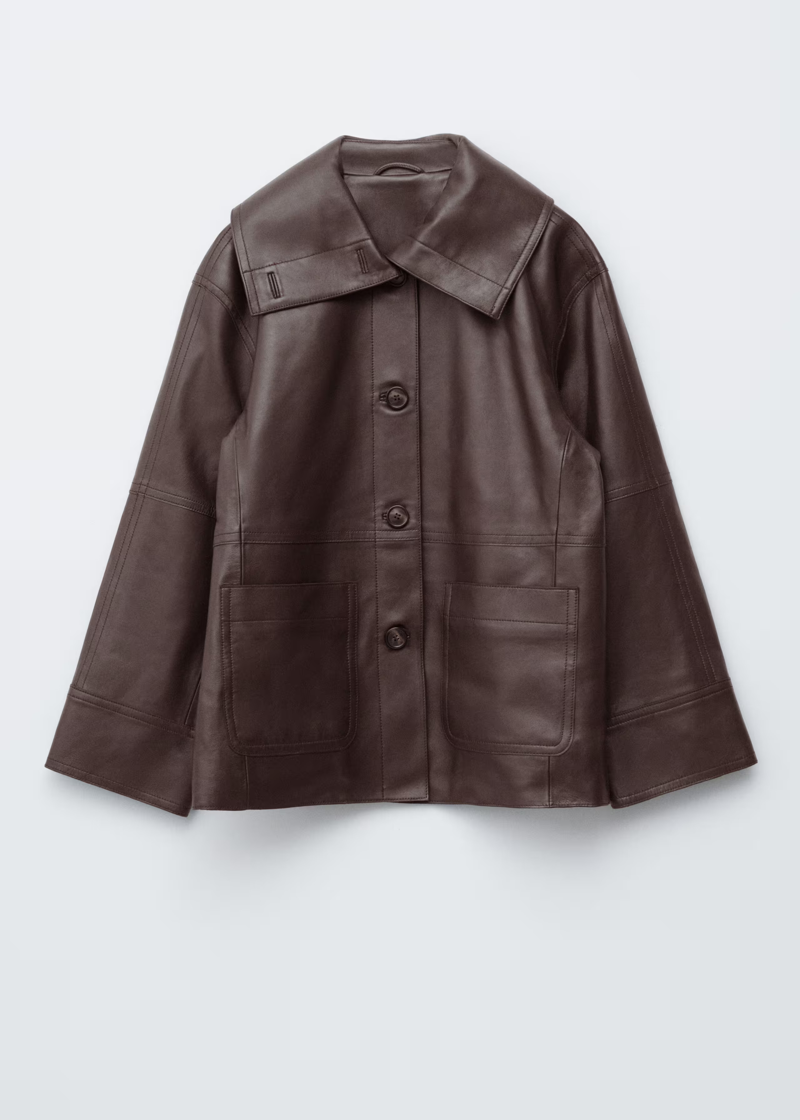 Boxy Nappa Leather Jacket | & Other Stories - US