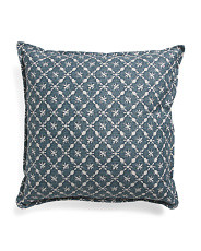 Made In Usa 22x22 Painted Floral Print Pillow | Throw Pillows | Marshalls | Marshalls