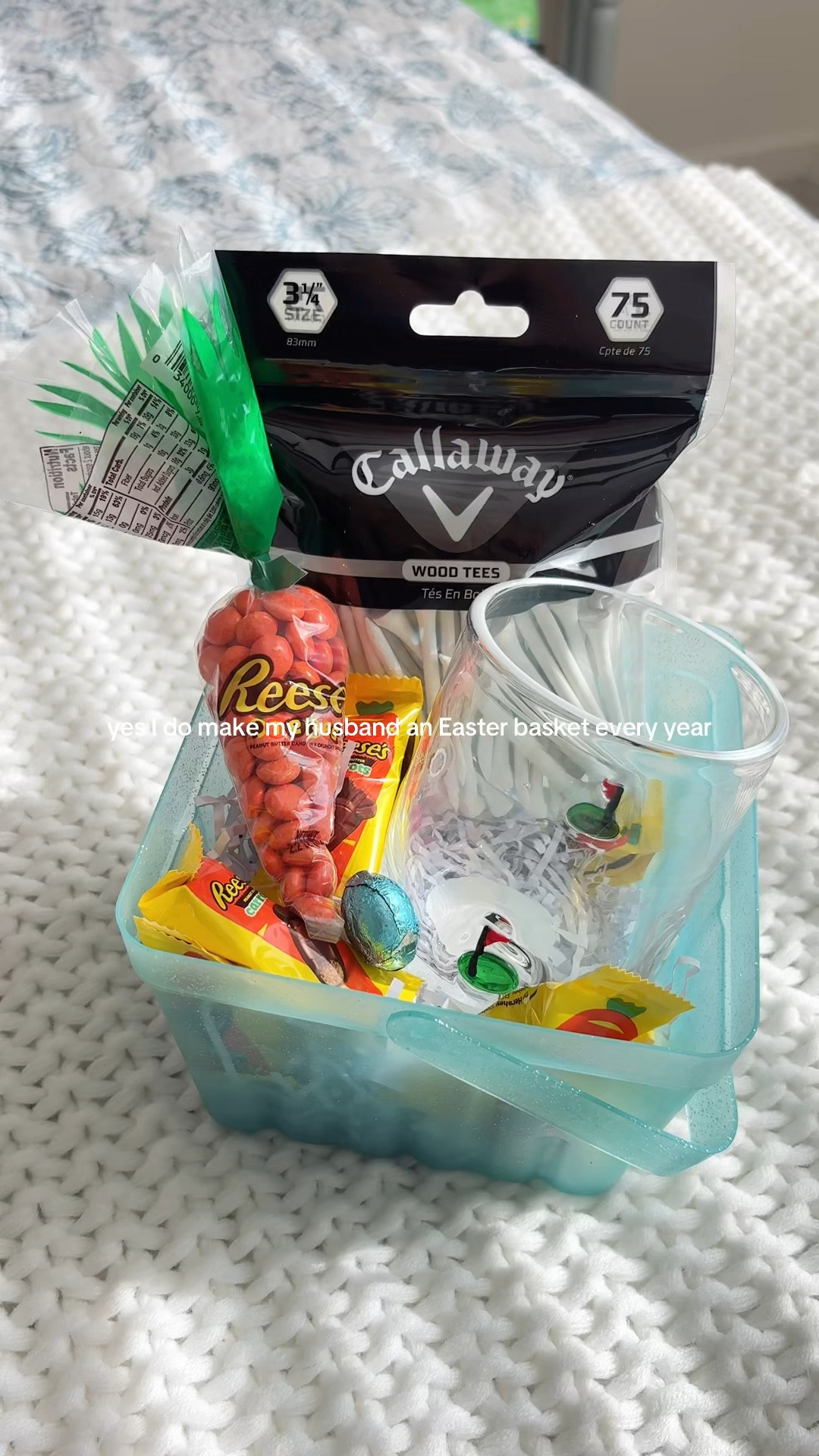 Easter basket for my husband! 🤍⛳️☀️

#LTKSeasonal #LTKHome #LTKMens