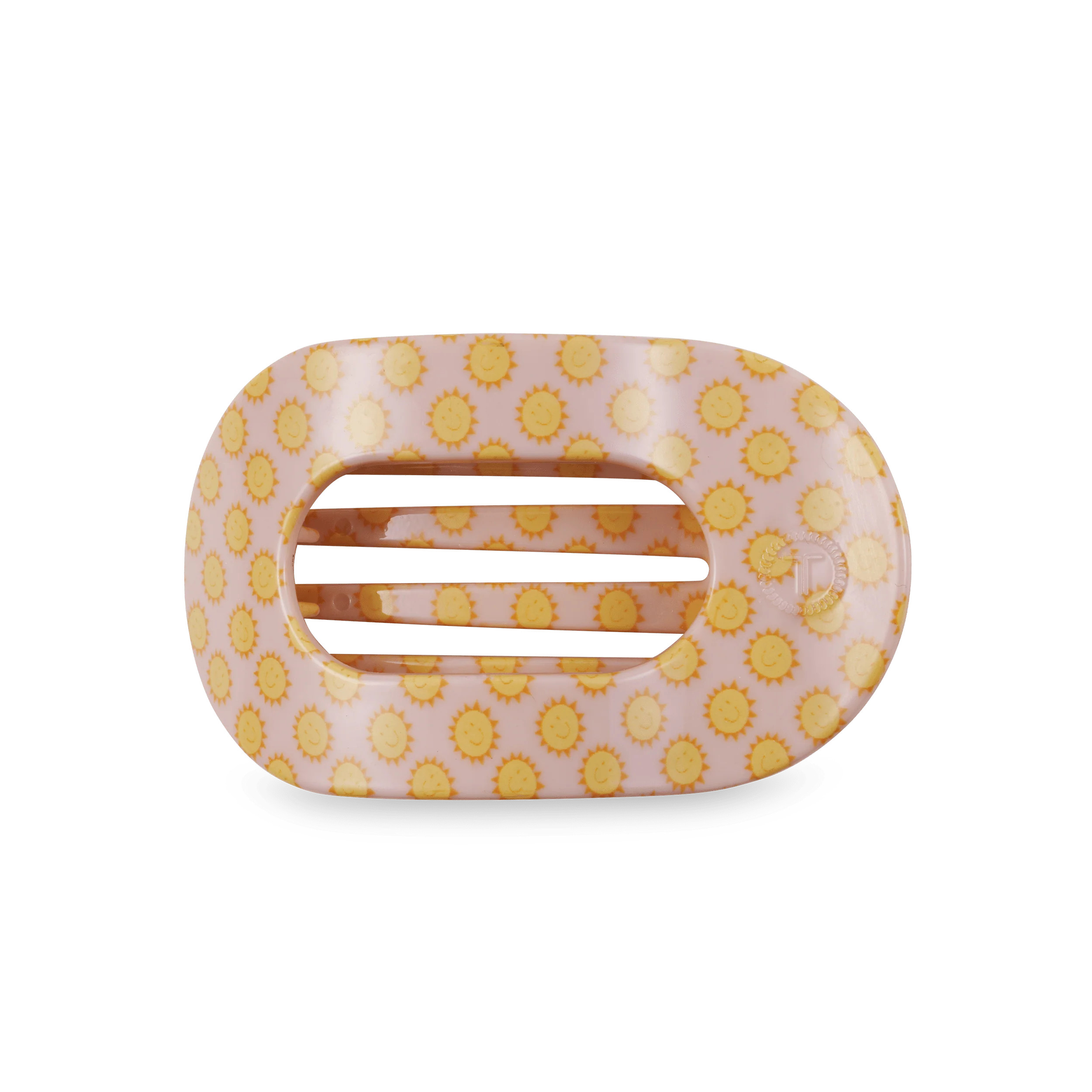Sunny Days Ahead Medium Flat Round Hair Clip | TELETIES