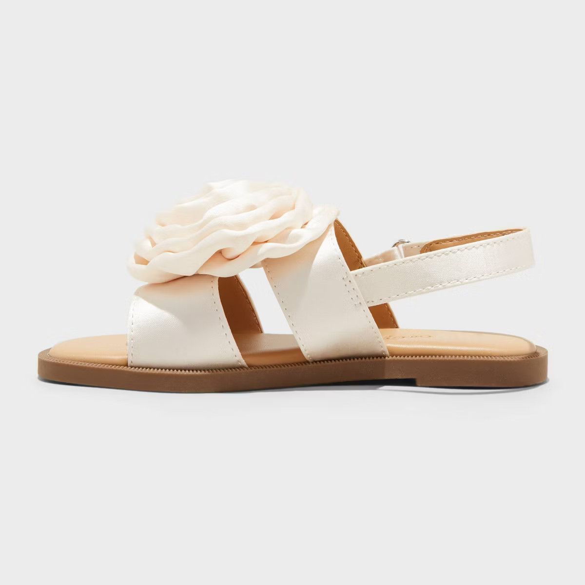 Toddler Nellie Rosette Sandals - Cat & Jack™ Ivory | Target