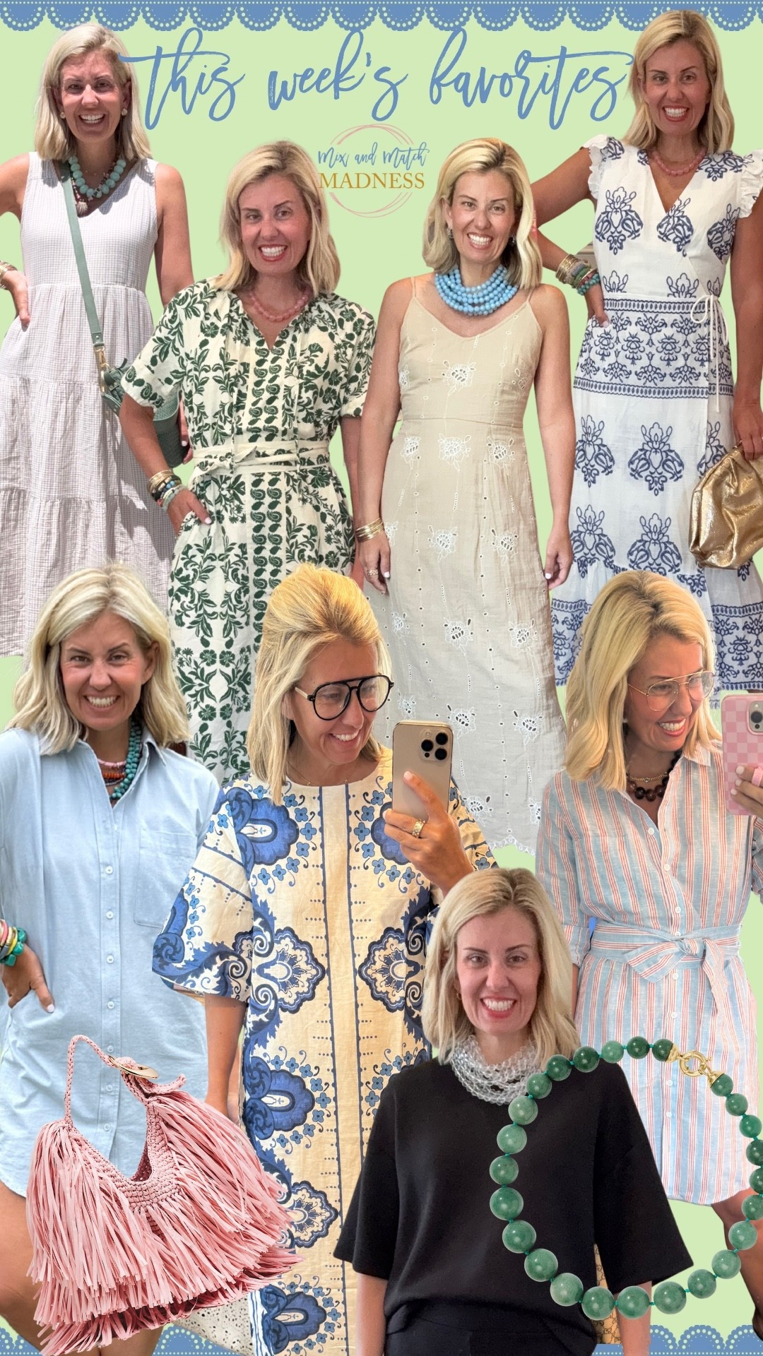 This week’s favorites according to y’all!! ￼

CODES:
*CATHERINE20 for 20% off Orders of $100+ at Anthropologie 
*Dates: 6/25 – 6/28

*Mersea - Catherine15

￼