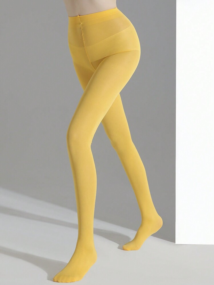 Simple Plain Tights | SHEIN