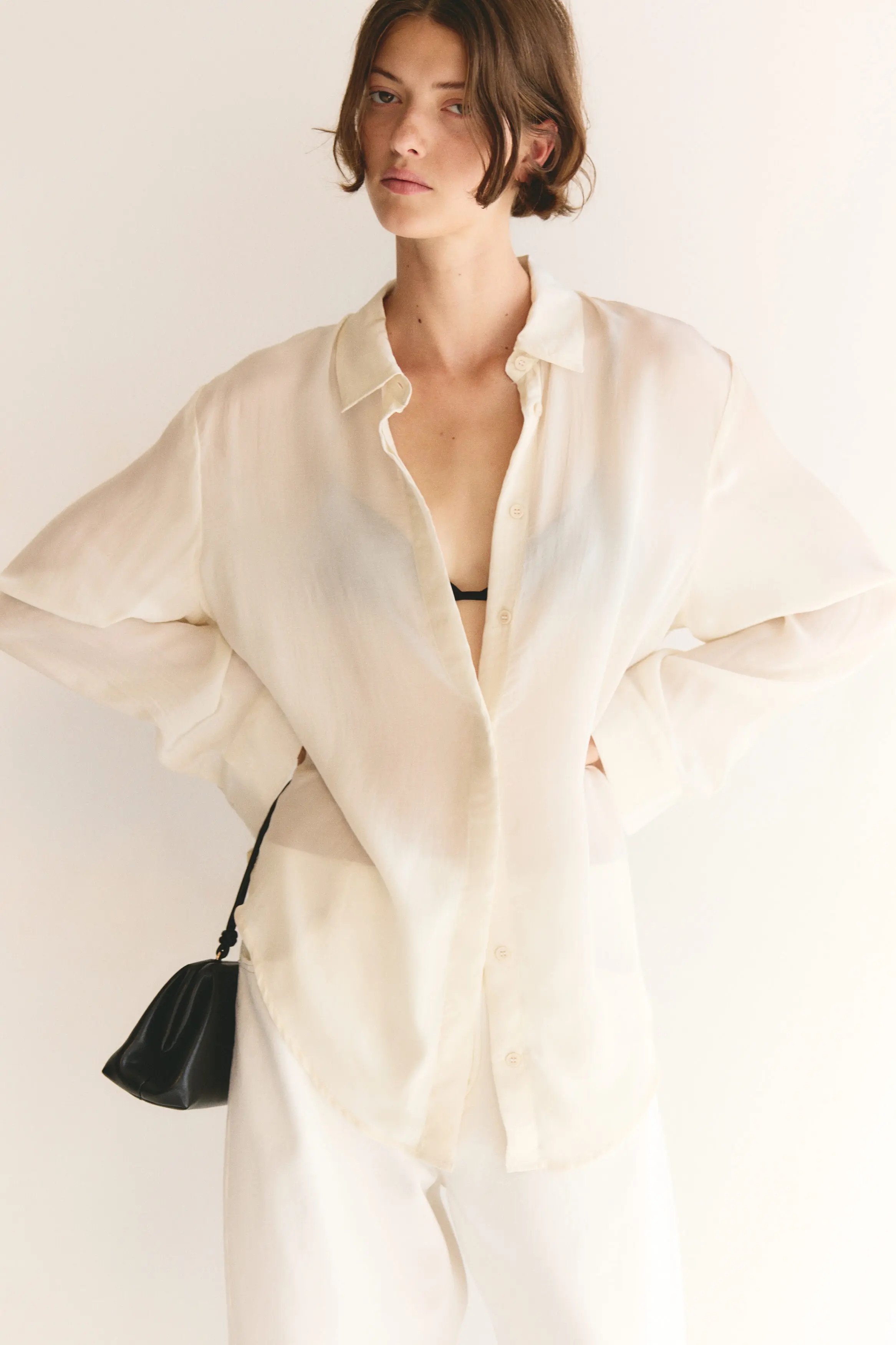 H&M Viscose Shirt (Women) | Nordstrom | Nordstrom