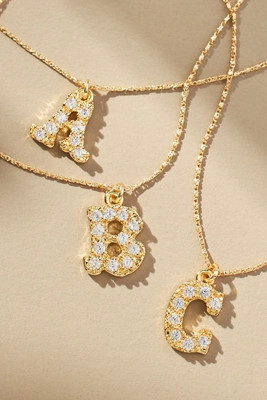 Western Mini Monogram Necklace | Anthropologie (US)