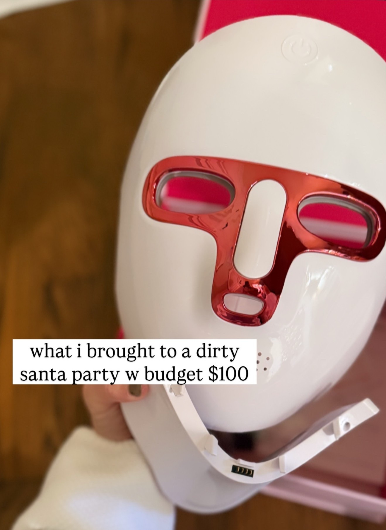 i brought this red light mask to a fav things party with a $100 budget!!

#LTKHoliday #LTKselfcare #LTKGiftGuide