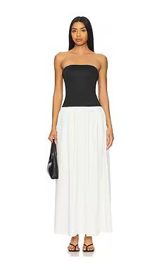 ALL THE WAYS Vega Maxi Dress in Black & White from Revolve.com | Revolve Clothing (Global)