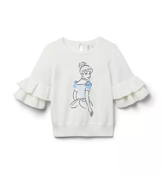 Disney Cinderella Ruffle Cuff Sweater | Janie and Jack